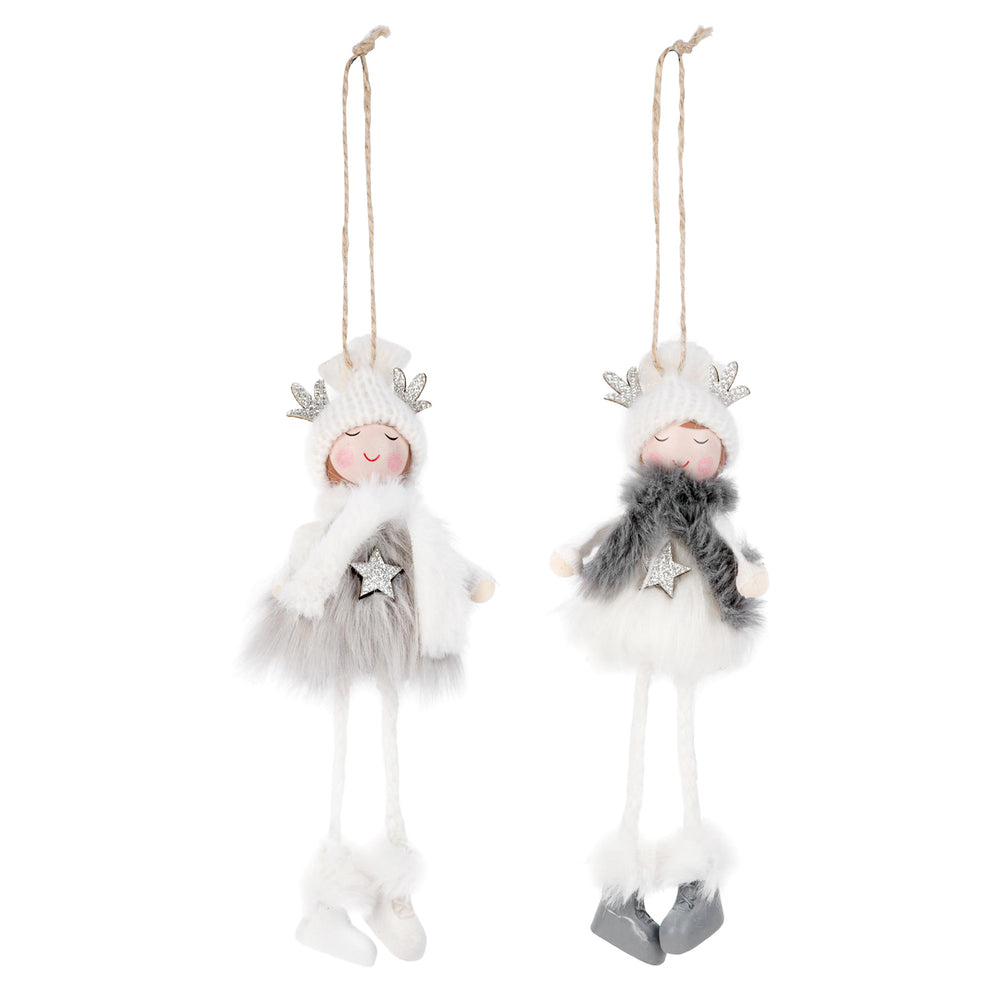 Ornament - Starry fairy grey