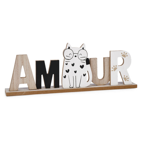 Mot «Amour» - Chat||Word "Amour" - Cat