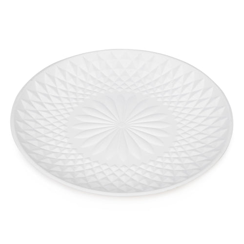 Assiette décorative - Blanche||Decorative plate - White