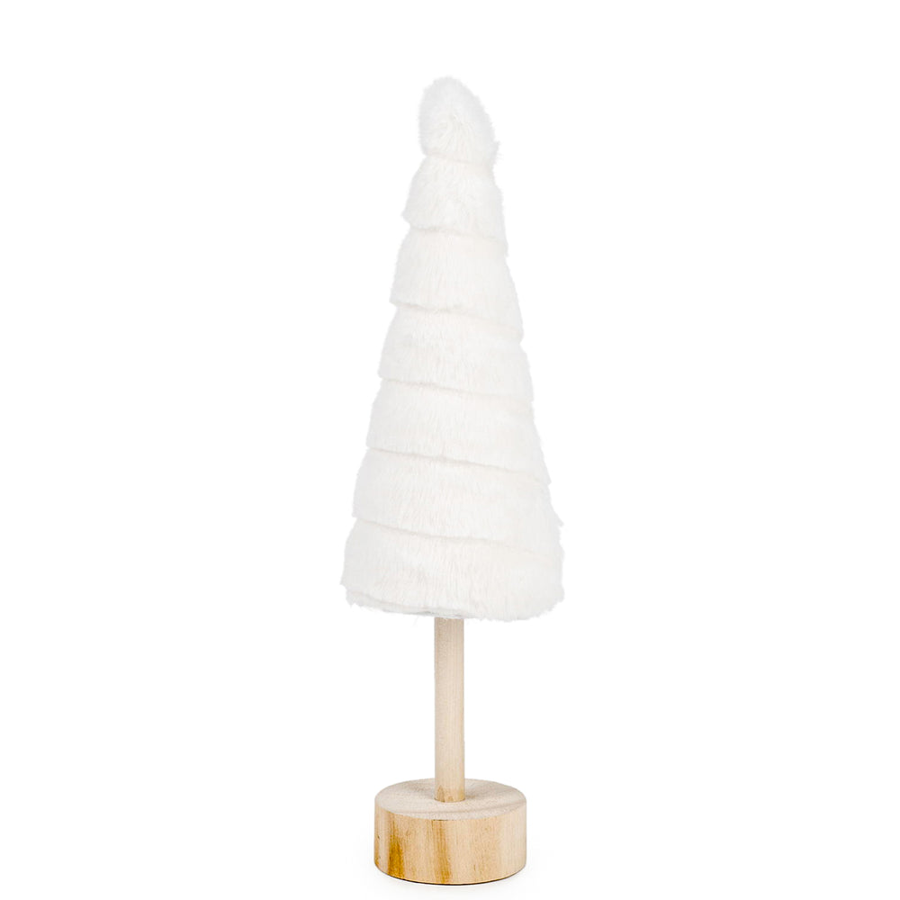 Illuminated plush Christmas tree - Small