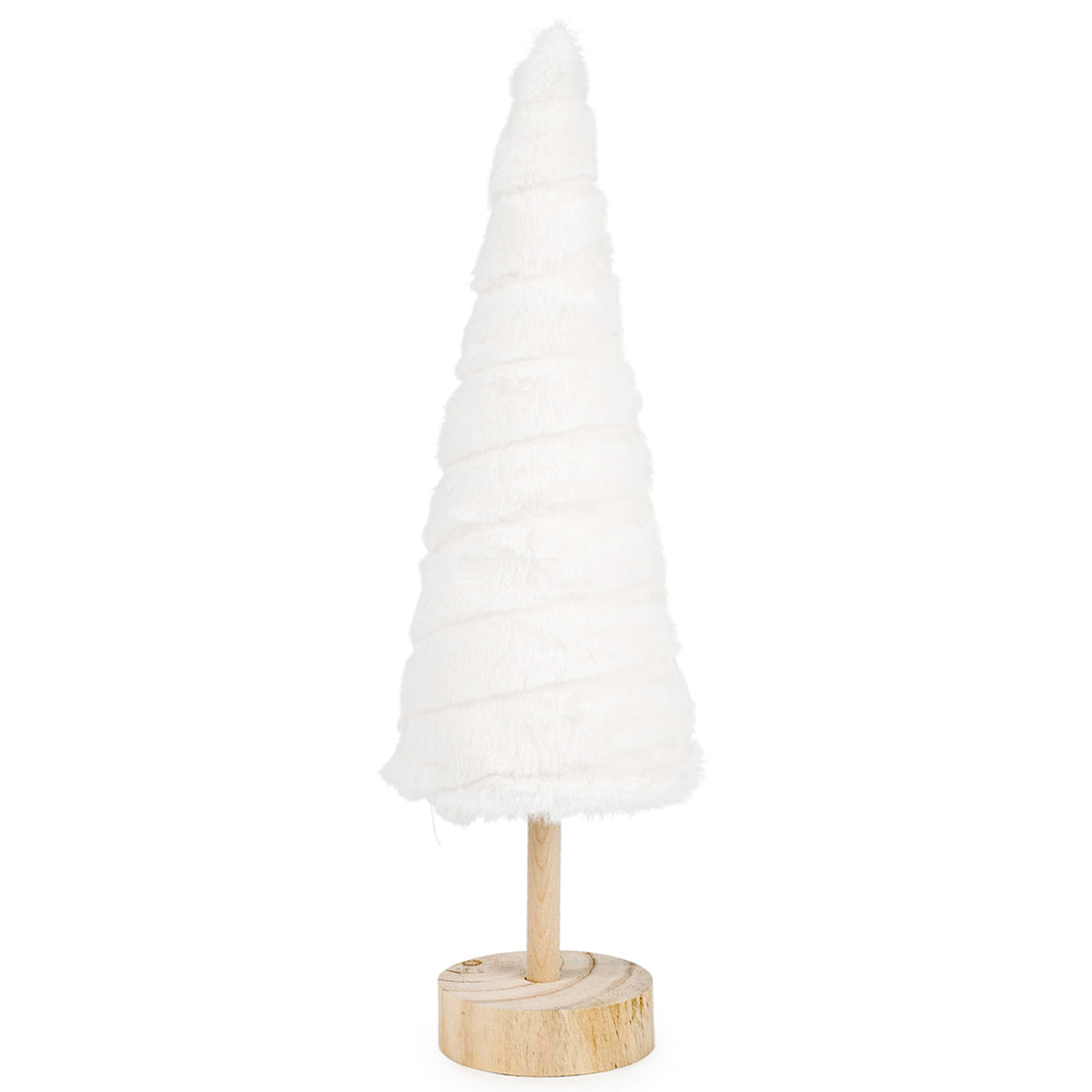 Illuminated plush Christmas tree - Large