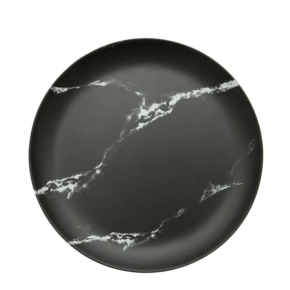 Ensemble de vaisselle marbre - Noir