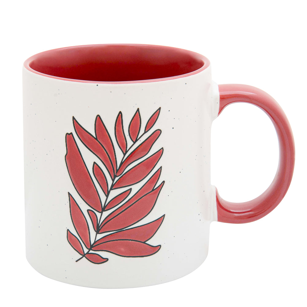 Leaf mug - Red