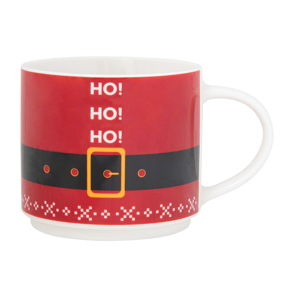 Ensemble de 2 tasses empilables - Père Noël