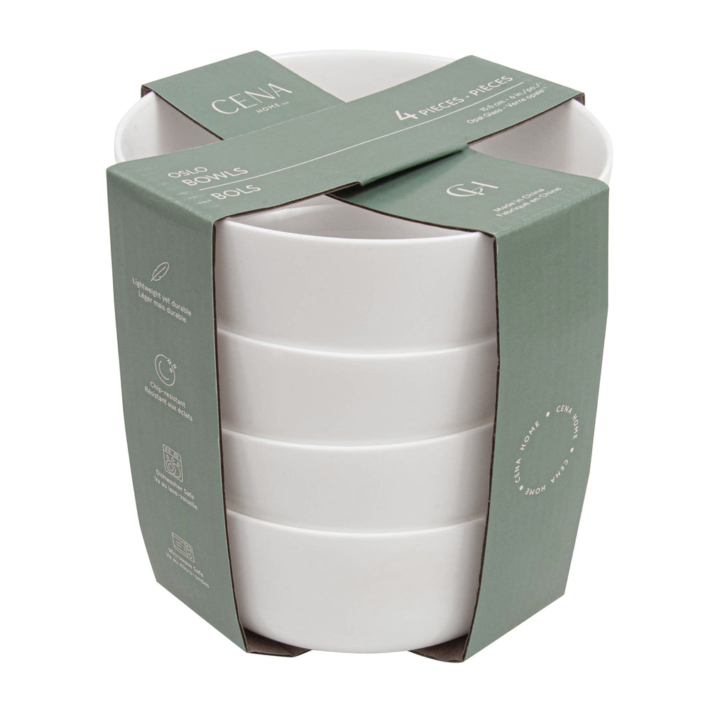 Ensemble de 4 bols à céréales - Oslo