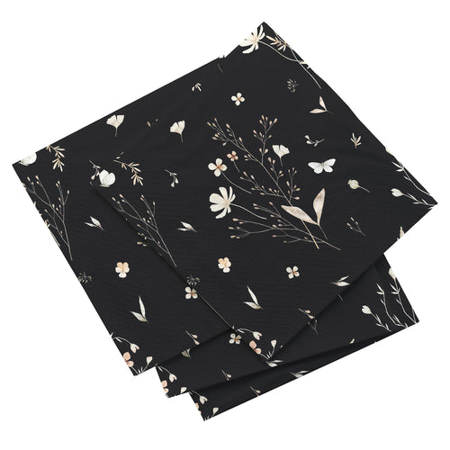 Serviettes de table - Murmures dans la nuit