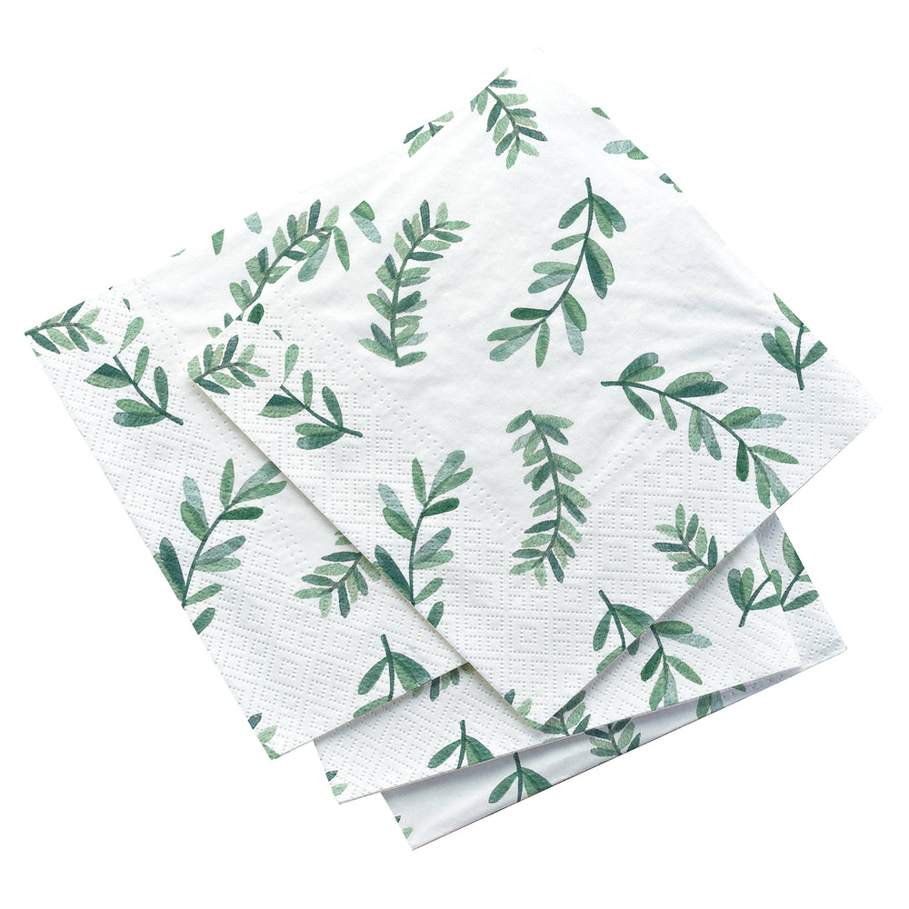 Serviettes de table - Souffle de verdure