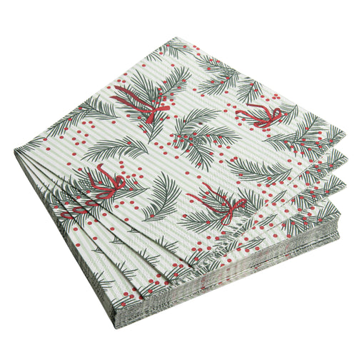 Serviettes de table - baies & Boucles