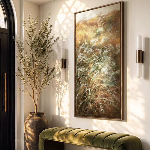 Toile - Herbes folles