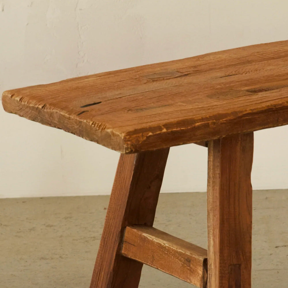 Banc avec patte en A - Vintage