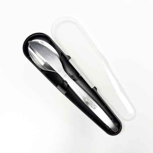 Black utensil set – 3 pieces