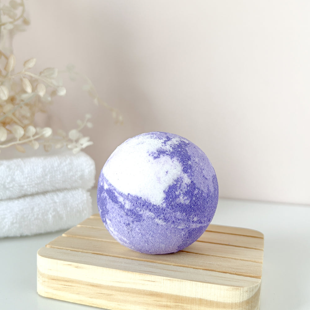 Bombe de bain - Lavande||Bath bomb - Lavender