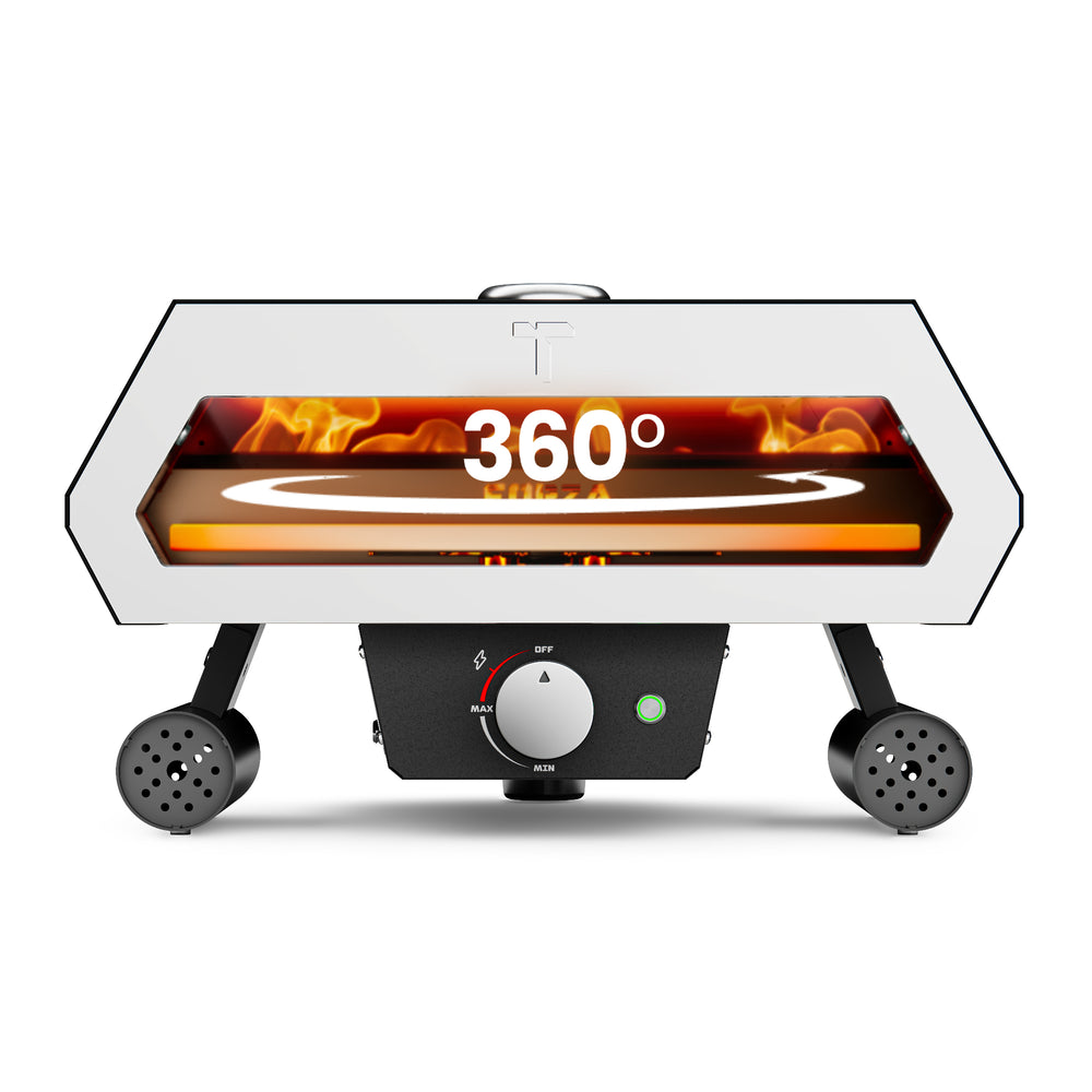 Rotating pizza oven - Forza 17"