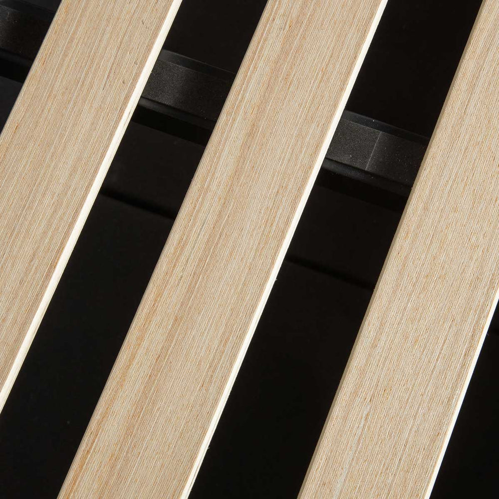 King cream bed with storage - Josie