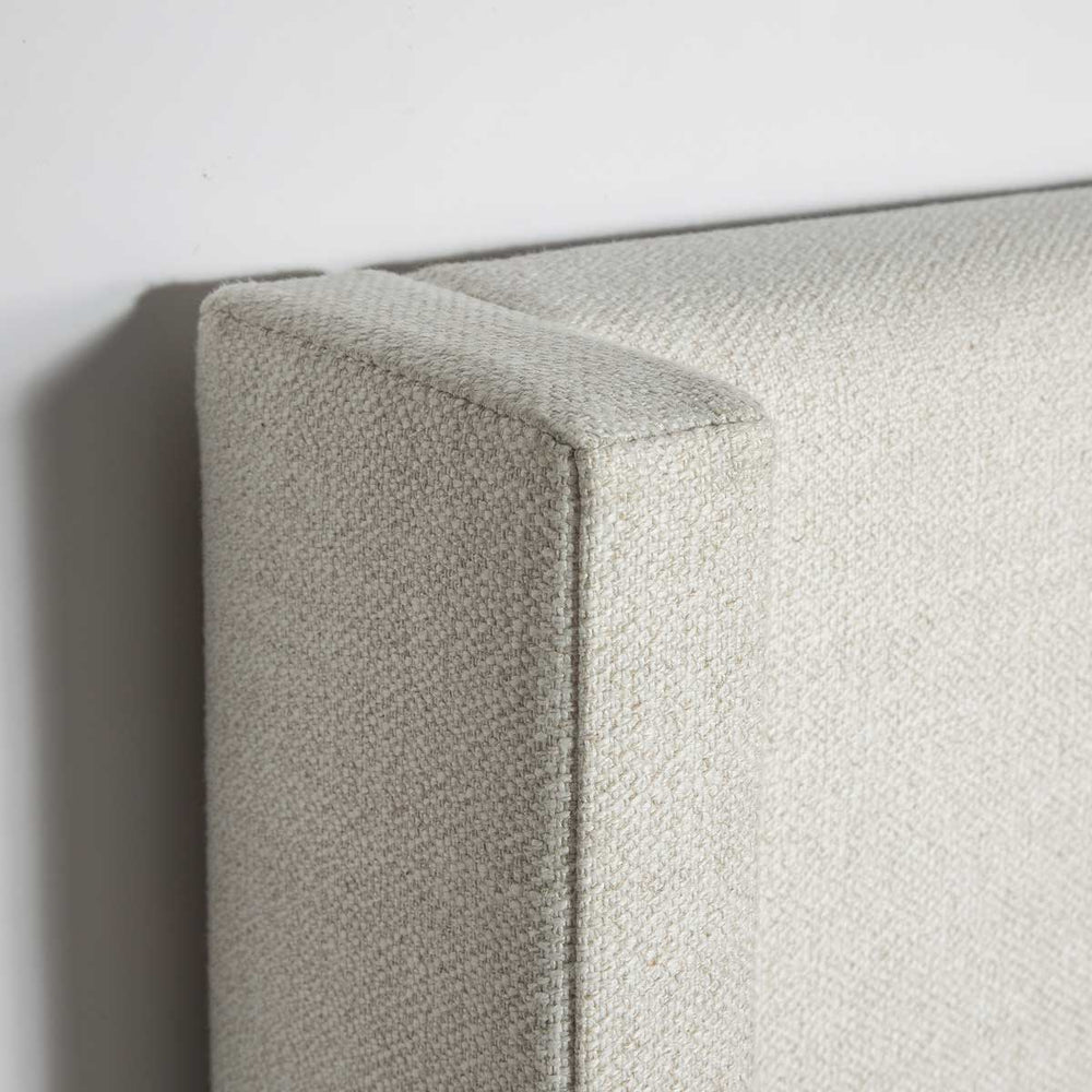 Queen cream bed with storage - Josie