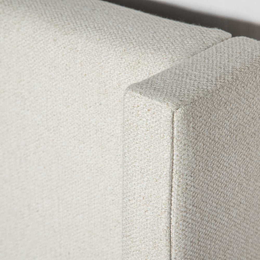 Queen cream bed with storage - Josie