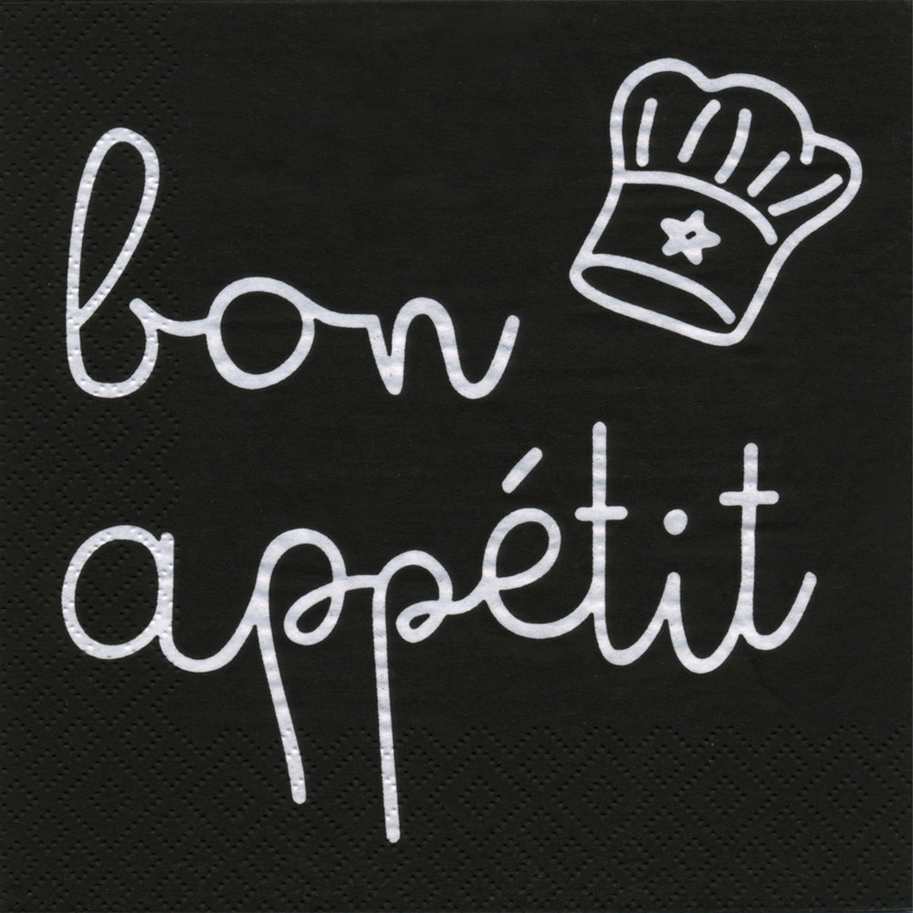 Serviettes de table - Bon appétit||Napkins - Bon appétit