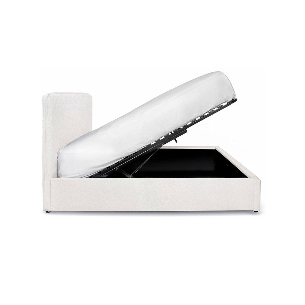 King cream storage bed - Julia
