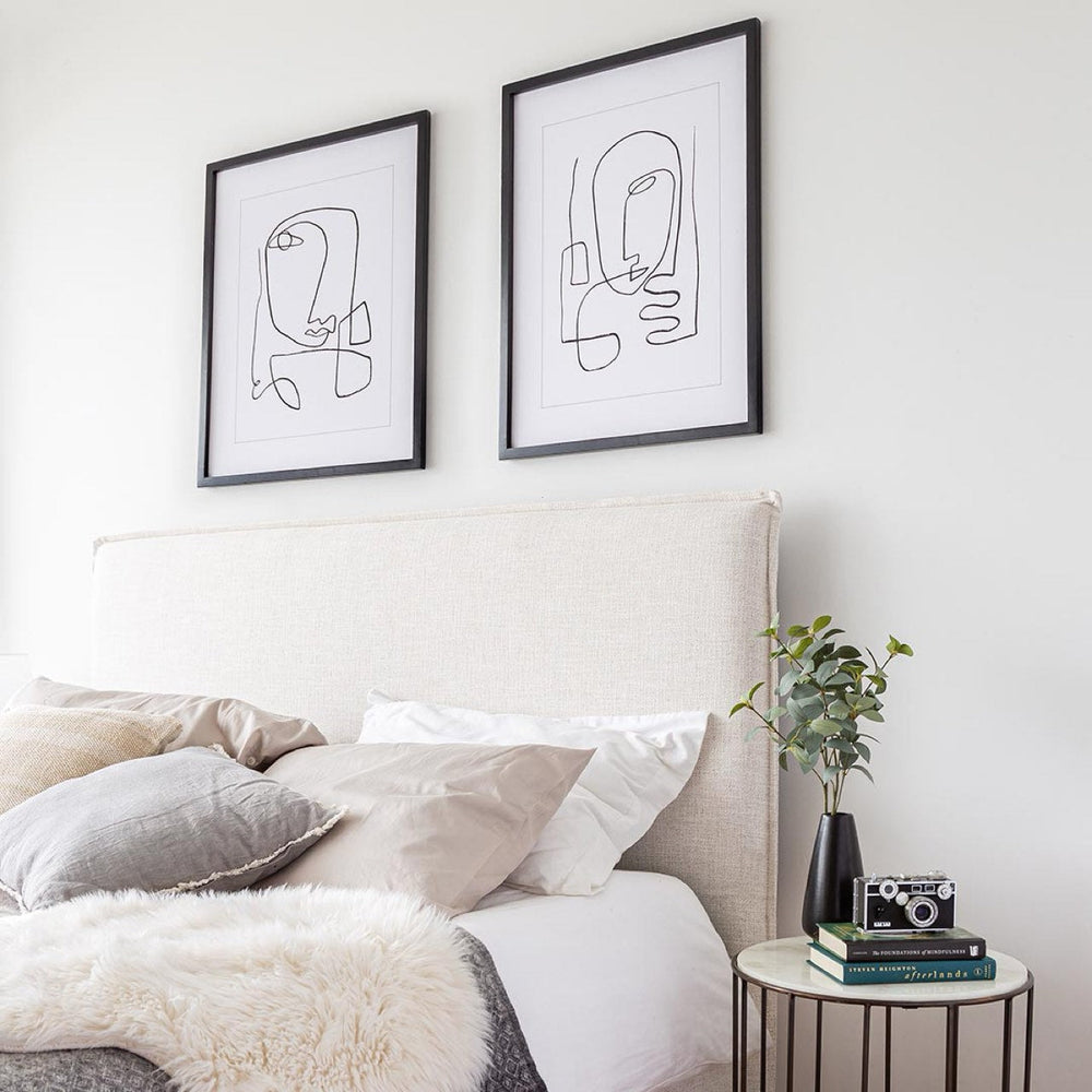 Base de lit Double crème - Julia