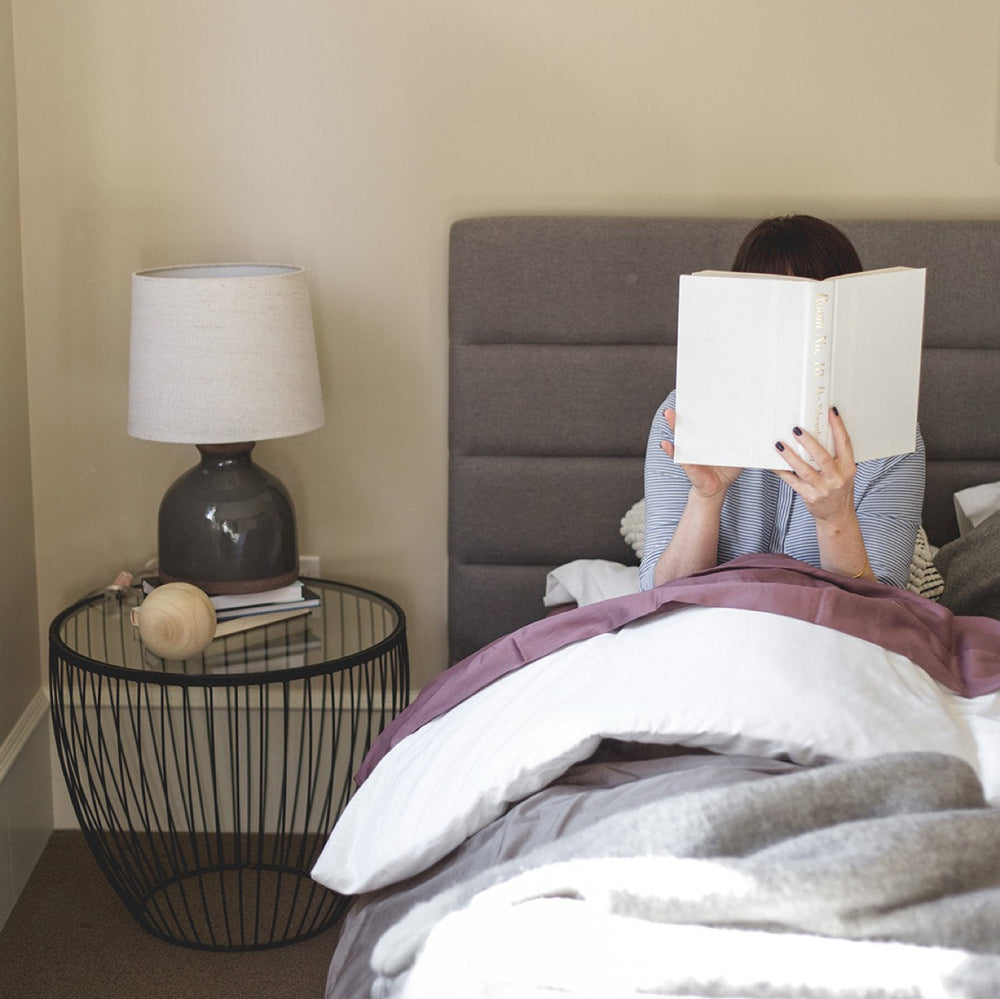 Queen grey Storage bed - Justin