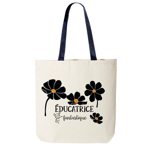 Reusable tote bag - Éducatrice