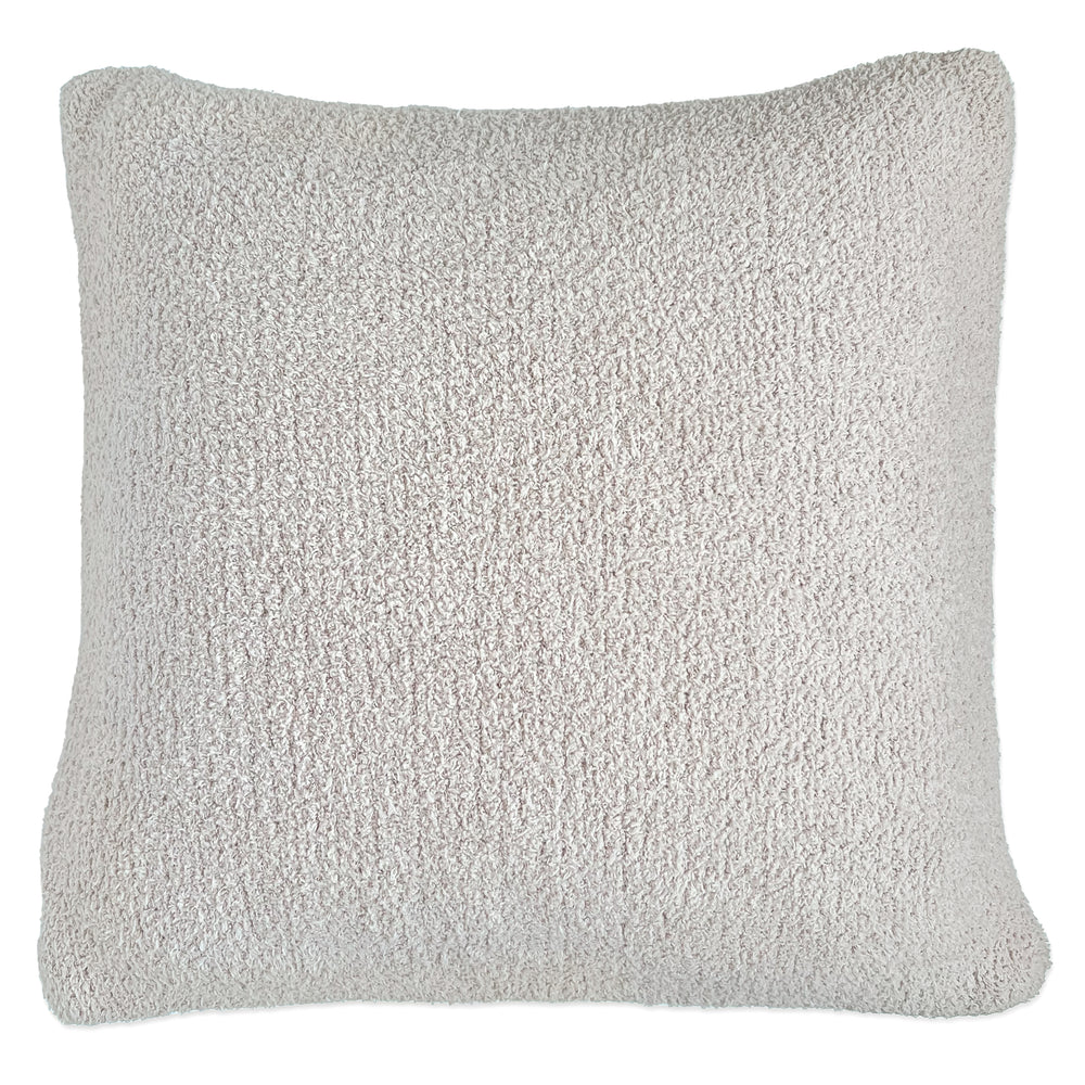 Coussin tricot deluxe - Gris||Deluxe knitted cushion - Grey