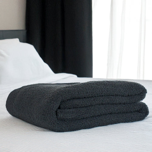 Jeté tricot deluxe - Noir