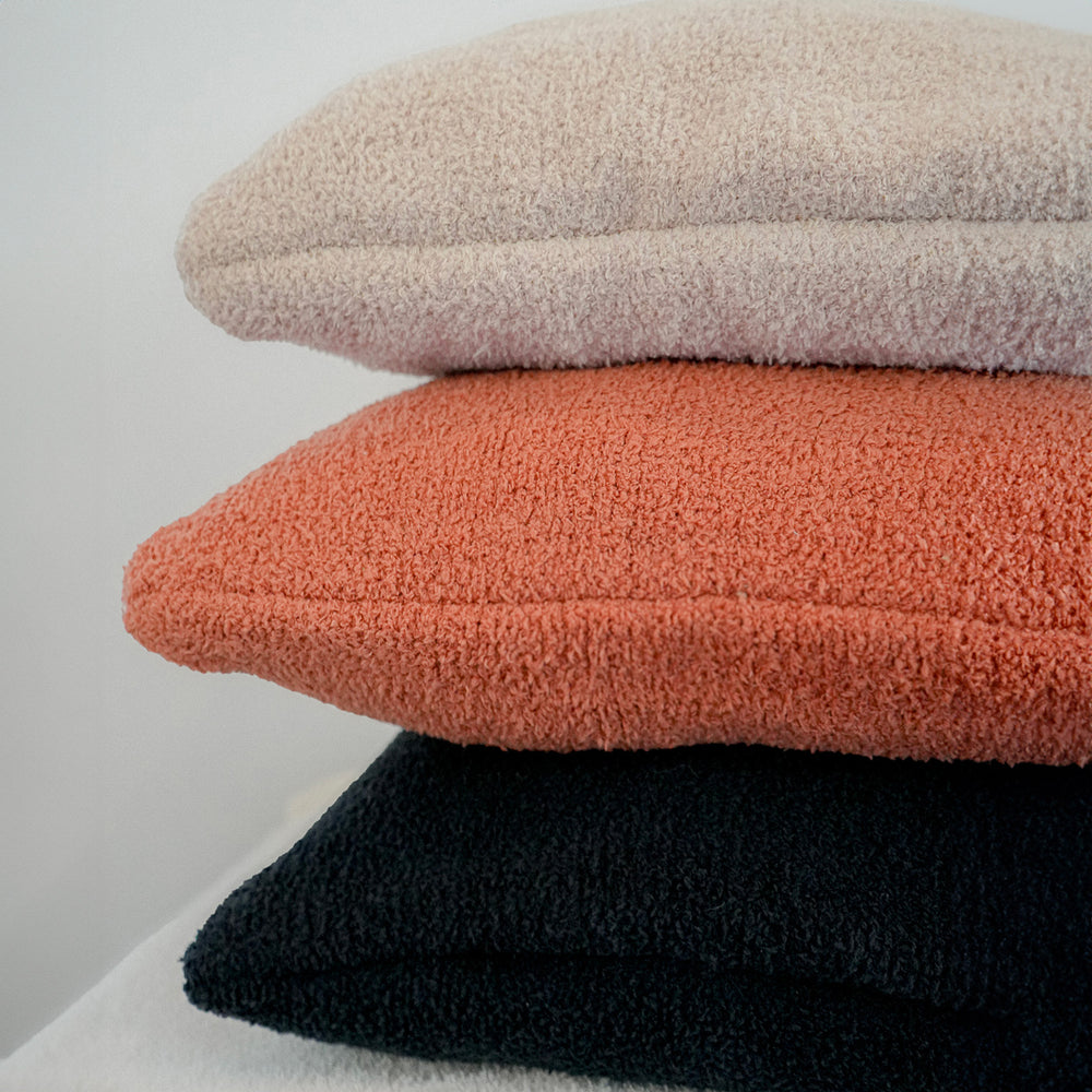 Coussin tricot deluxe - Beige