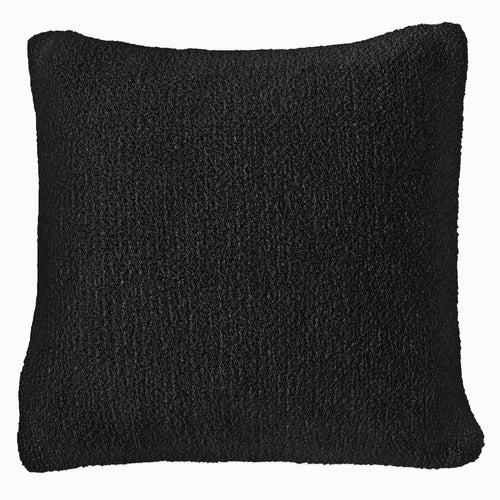Coussin tricot deluxe - Noir