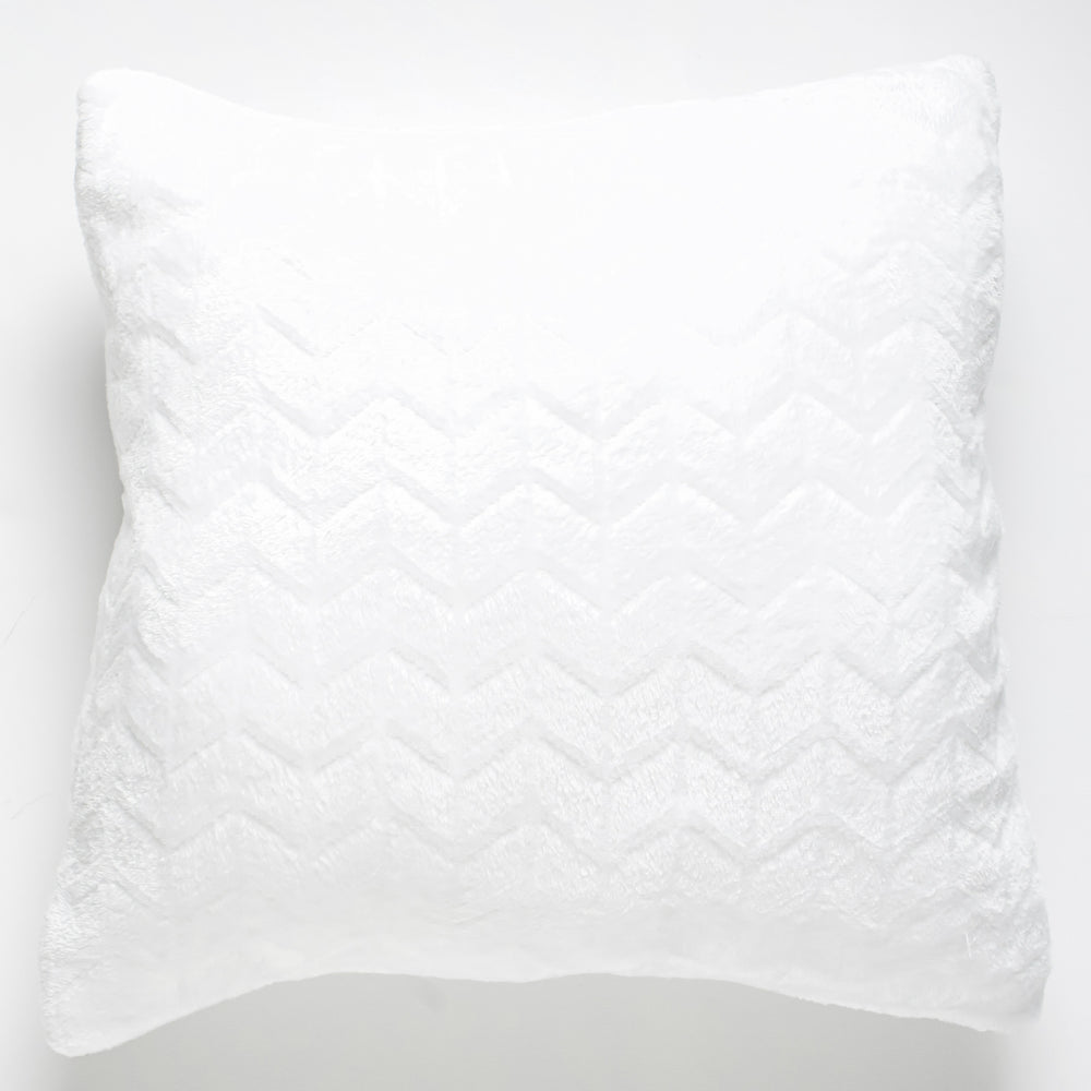 Plush cushion - White