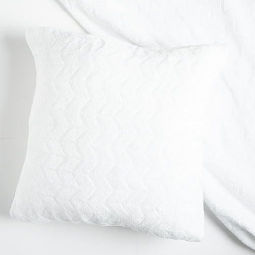 Plush cushion - White