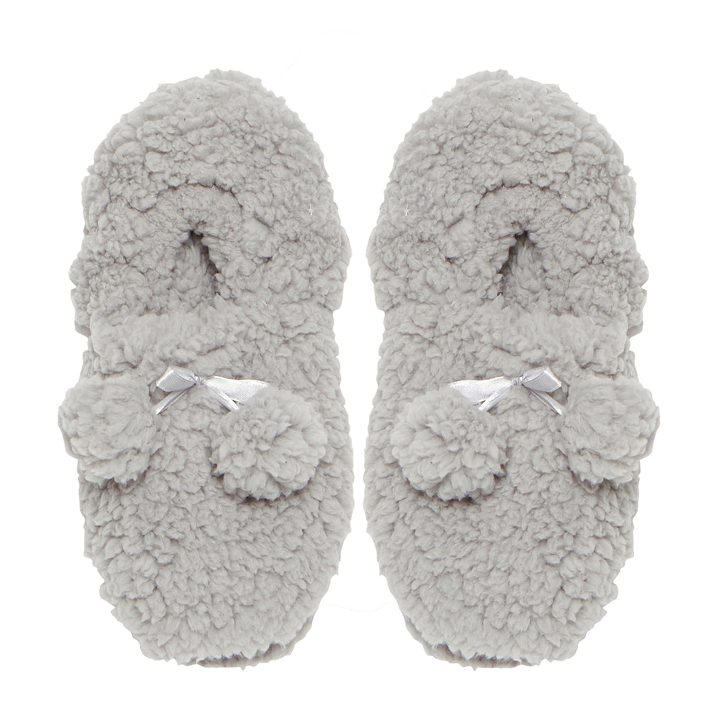 Sherpa slippers - Grey