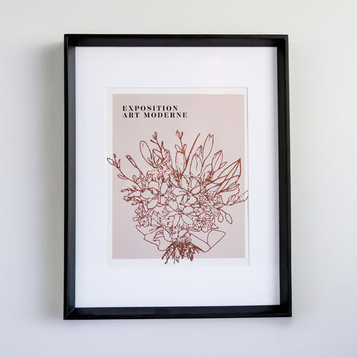 Black photo frame - 11 x 14