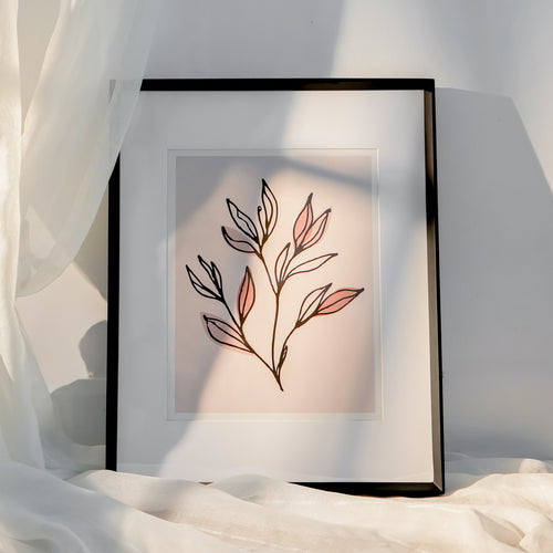 Black photo frame - 16 x 20