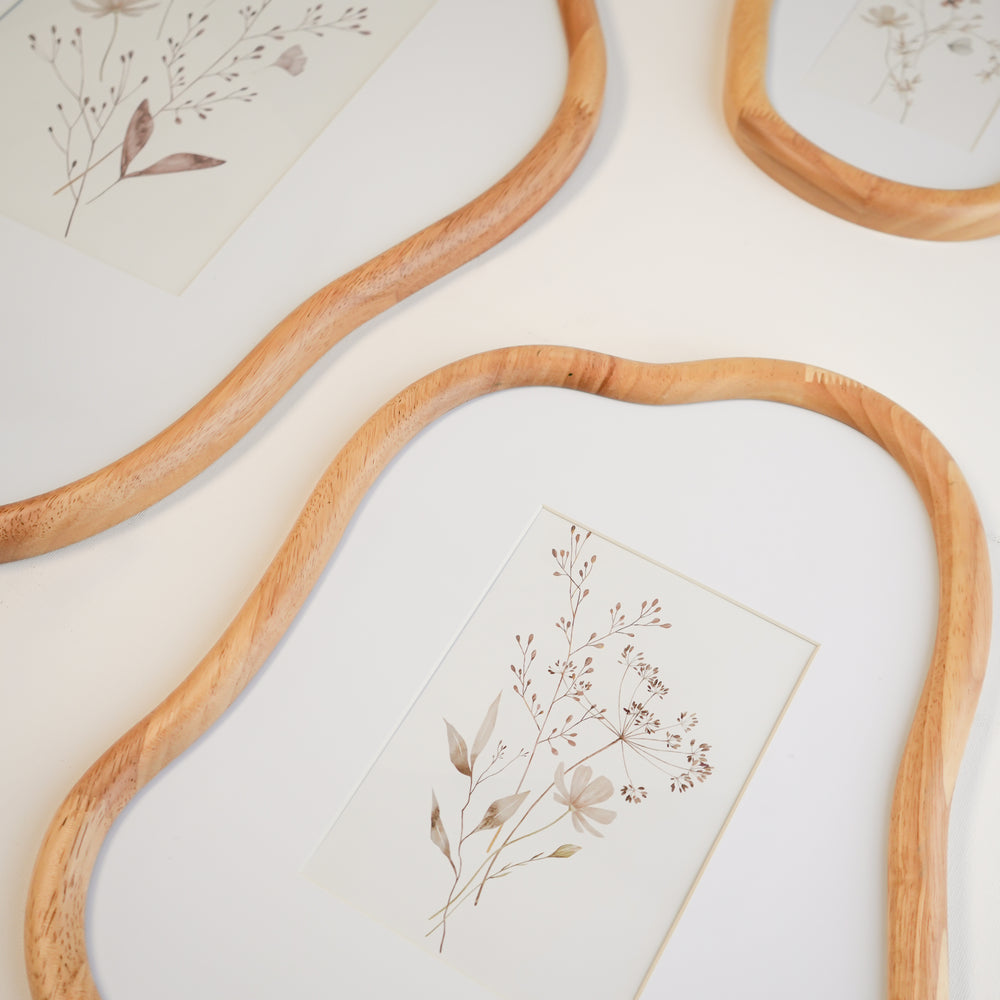 Trio de cadres photos irréguliers - Naturels