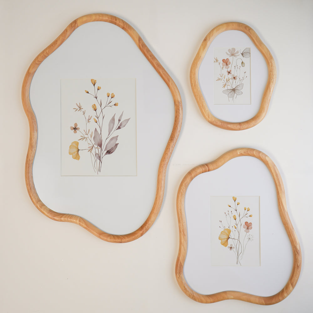 Trio de cadres photos irréguliers - Naturels