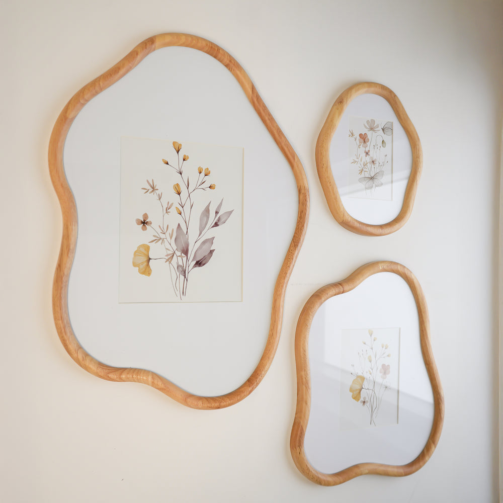 Trio de cadres photos irréguliers - Naturels