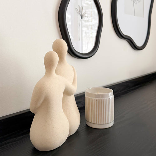 Couple statue - Natural