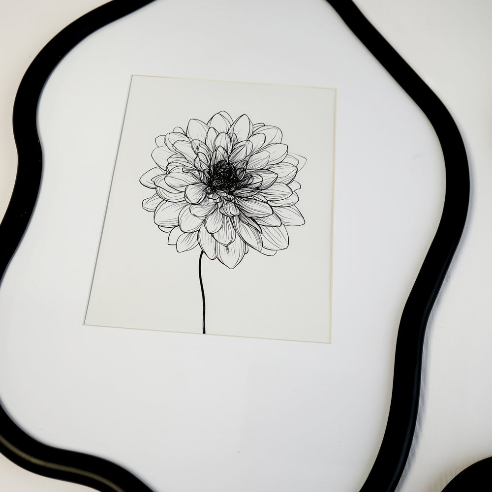 Irregular photo frame trio - Black