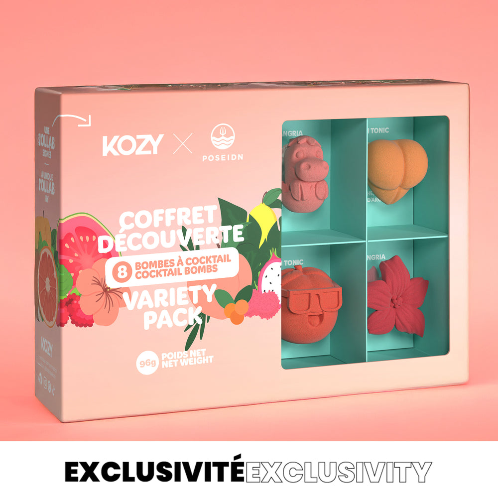 Coffret découverte - Bombes à cocktails