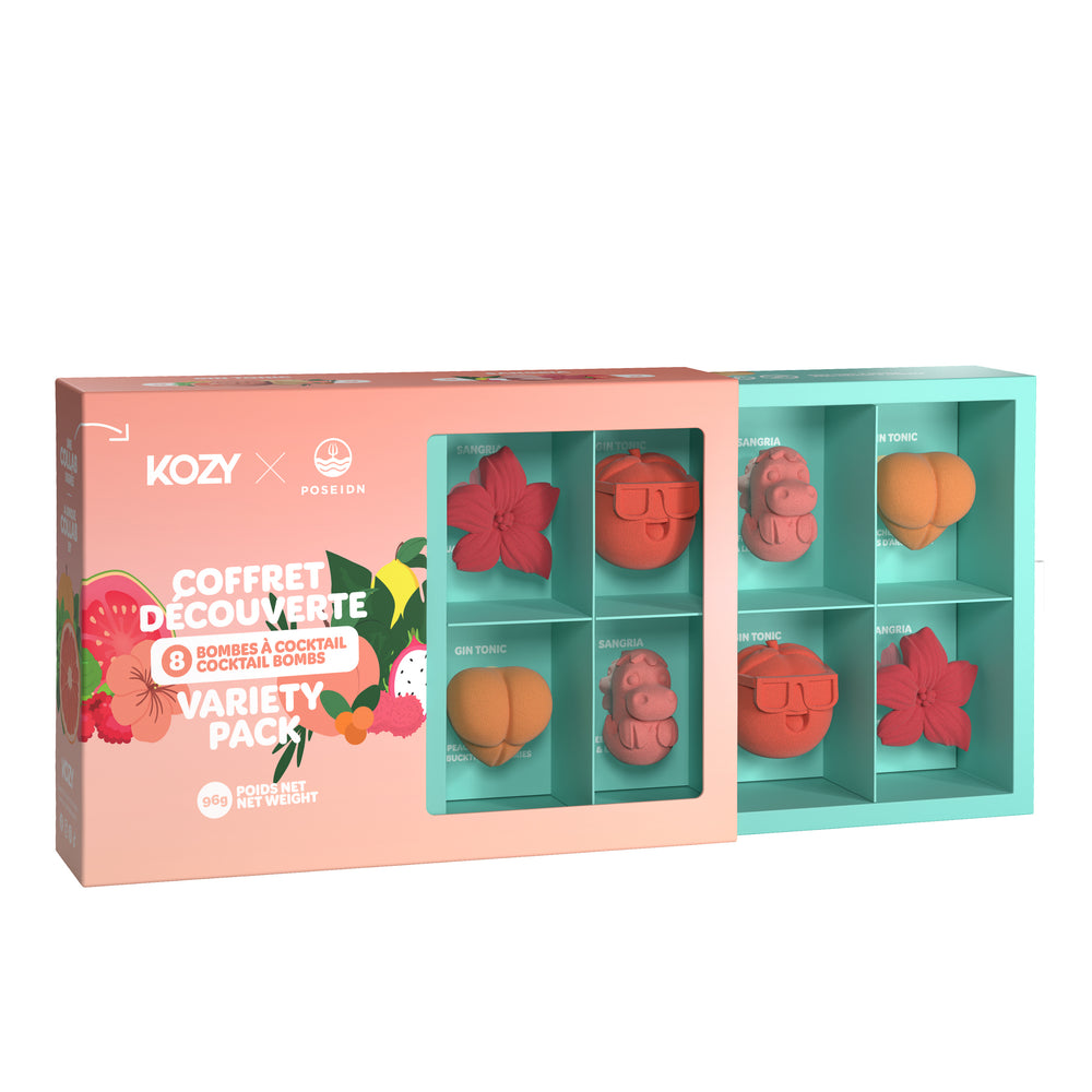 Coffret découverte - Bombes à cocktails