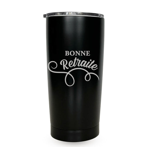 Gobelet isotherme noir - Retraite