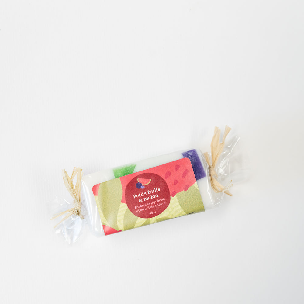 Mini goat milk soap - Berries & melon