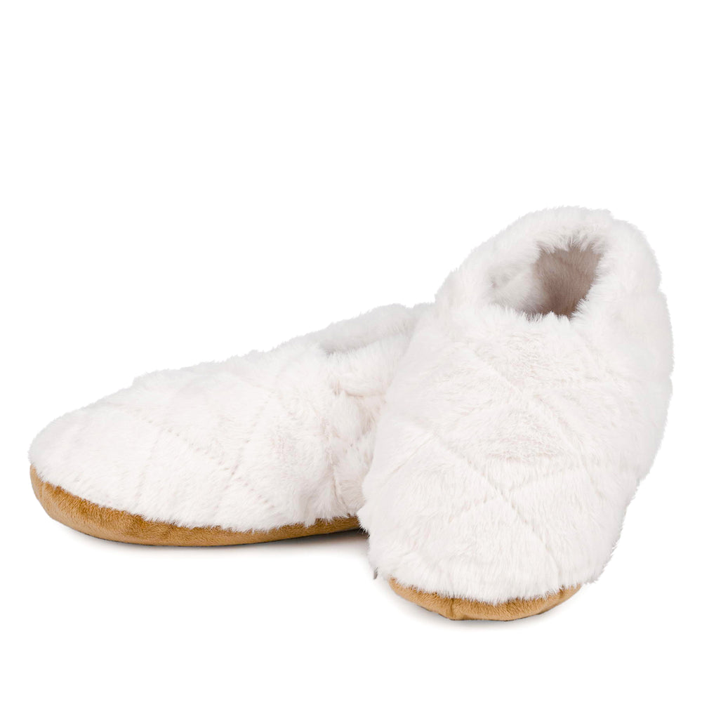 Soft microwave heated slipper