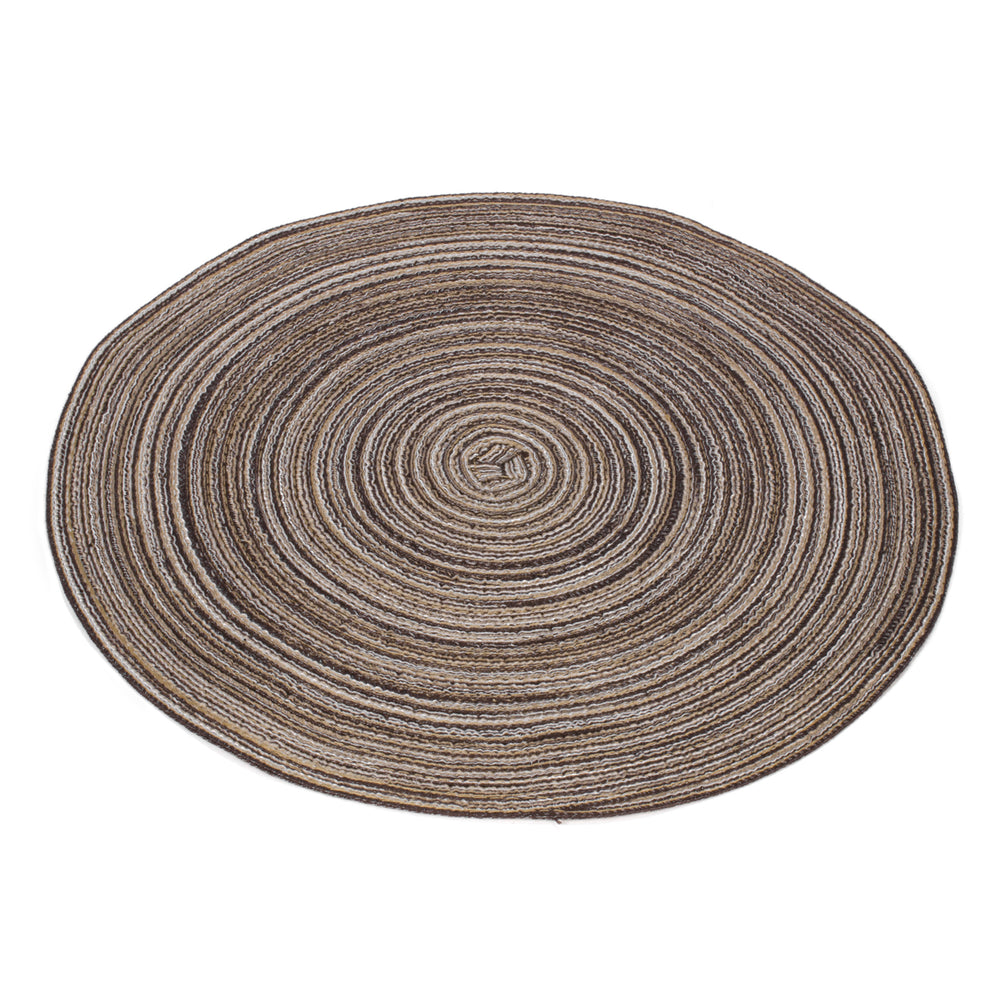 Napperon rond - Brun||Round placemat - Brown
