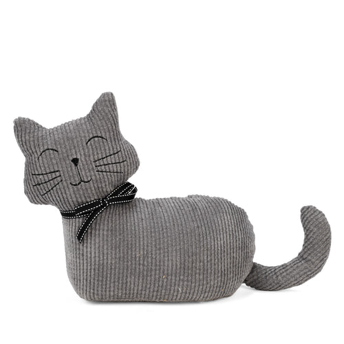 Butoir de porte - Chat gris||Doorstop - Grey cat