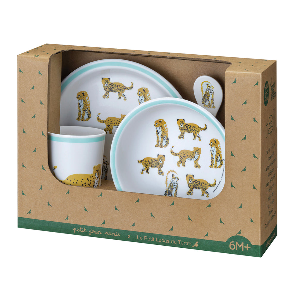 5-piece meal set - Les Jaguars