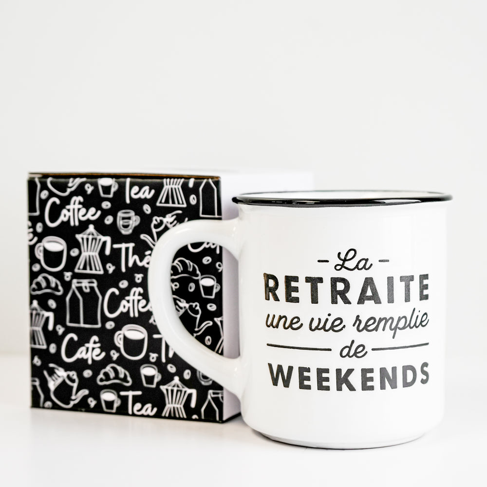 Tasse vintage - Retraite