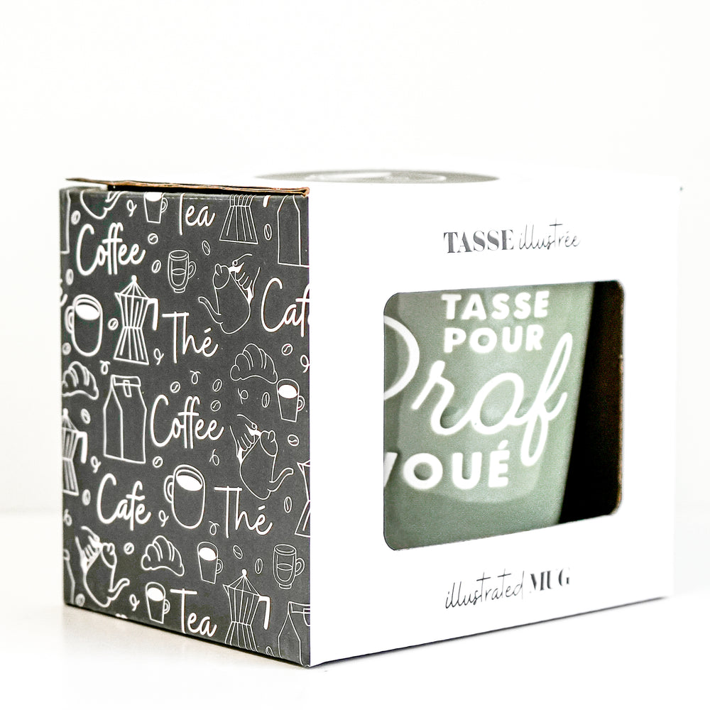 Tasse verte - Prof dévoué