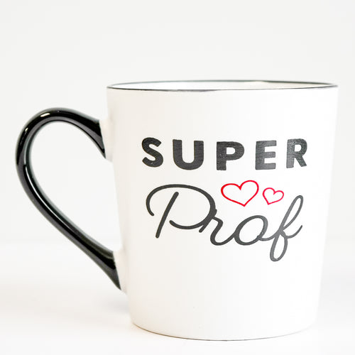 Tasse blanche - Super prof